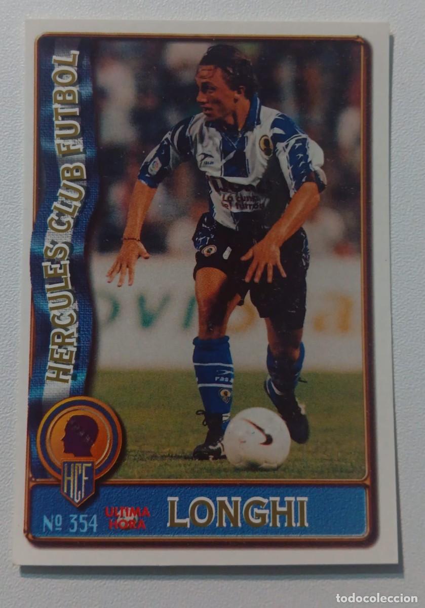 Fu&szlig;ball-Sticker: CROMO FUTBOL LIGA 1996 1997 96 97 NUMERO 354 HERCULES MUNDICROMO MUNDI CROMO