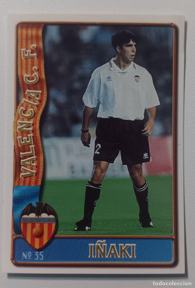 Fu&szlig;ball-Sticker: CROMO FUTBOL LIGA 1996 1997 96 97 NUMERO 35 VALENCIA MUNDICROMO MUNDI CROMO
