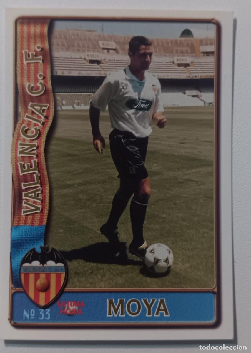 Figurine di Calcio: CROMO FUTBOL LIGA 1996 1997 96 97 NUMERO 33 VALENCIA MUNDICROMO MUNDI CROMO