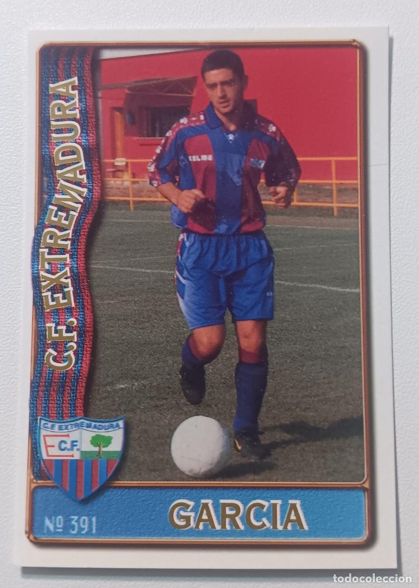 Cromos de f&uacute;tbol: CROMO FUTBOL LIGA 1996 1997 96 97 NUMERO 391 EXTREMADURA MUNDICROMO MUNDI CROMO