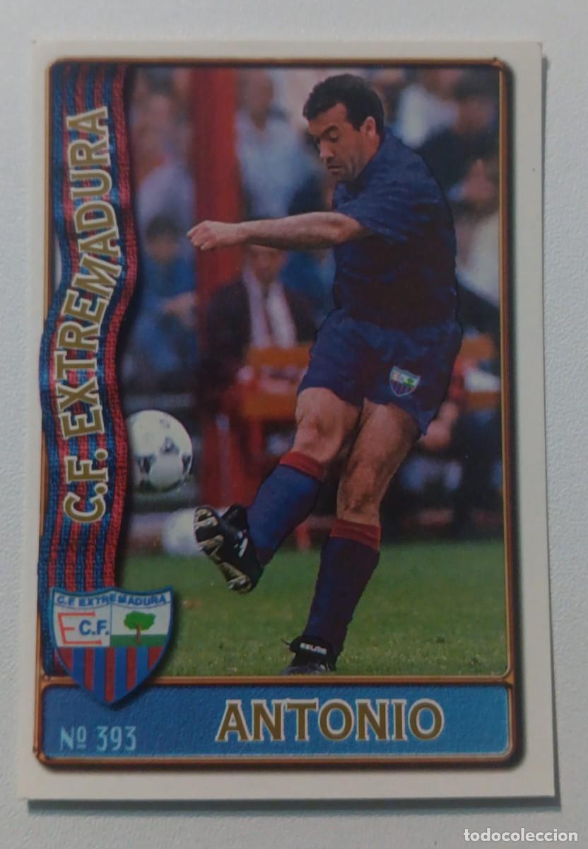 Fu&szlig;ball-Sticker: CROMO FUTBOL LIGA 1996 1997 96 97 NUMERO 393 EXTREMADURA MUNDICROMO MUNDI CROMO