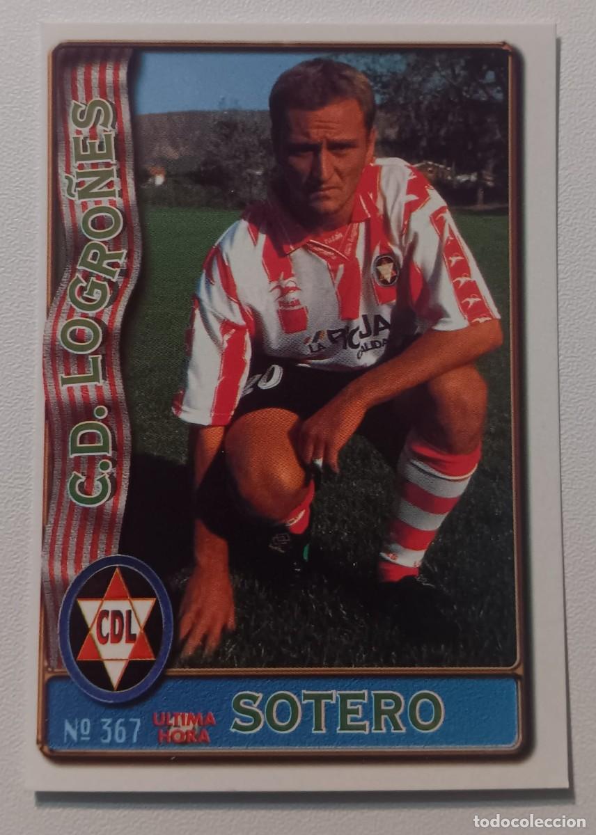 Figurine di Calcio: CROMO FUTBOL LIGA 1996 1997 96 97 NUMERO 367 LOGRO&Ntilde;ES MUNDICROMO MUNDI CROMO