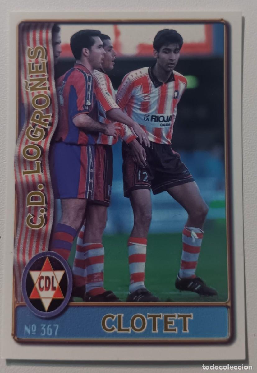 Cromos de Futebol: CROMO FUTBOL LIGA 1996 1997 96 97 NUMERO 367 LOGRO&Ntilde;ES MUNDICROMO MUNDI CROMO