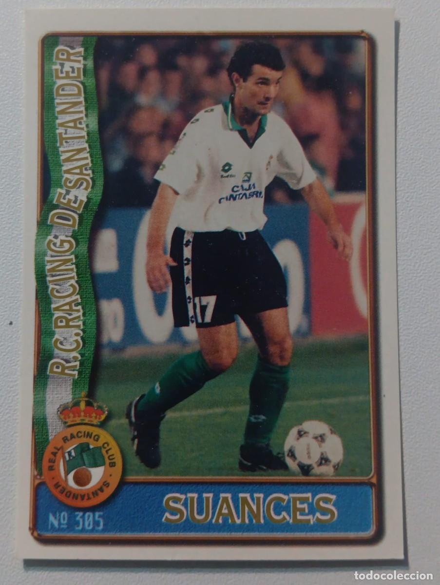 Cromos de Futebol: CROMO FUTBOL LIGA 1996 1997 96 97 NUMERO 305 RACING MUNDICROMO MUNDI CROMO