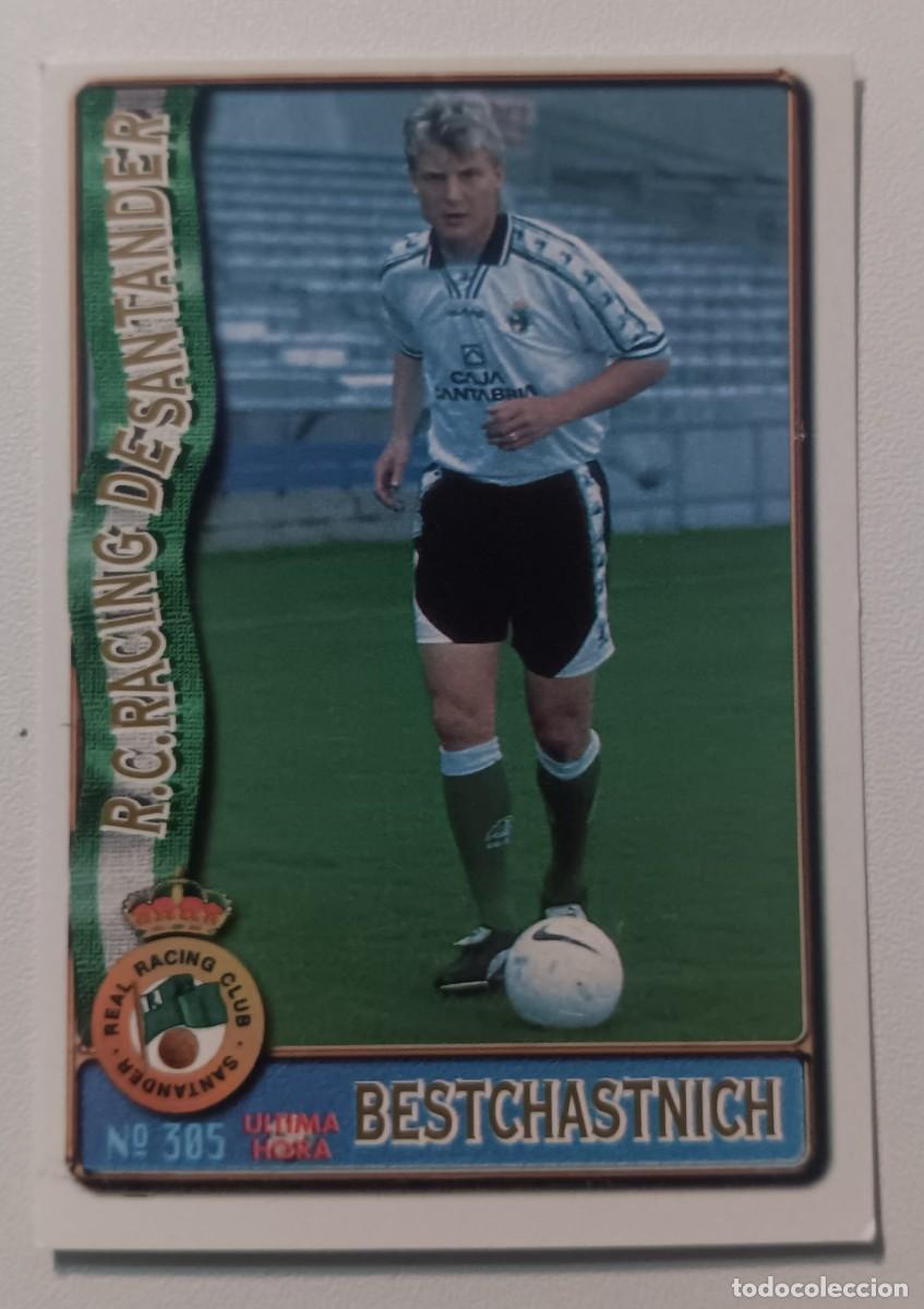 Figurine di Calcio: CROMO FUTBOL LIGA 1996 1997 96 97 NUMERO 305 RACING MUNDICROMO MUNDI CROMO