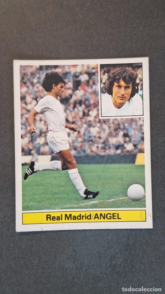 Cromos de Futebol: LRM ANGEL REAL MADRID LIGA ESTE 1981 1982 81 82 RECUPERADO DESPEGADO