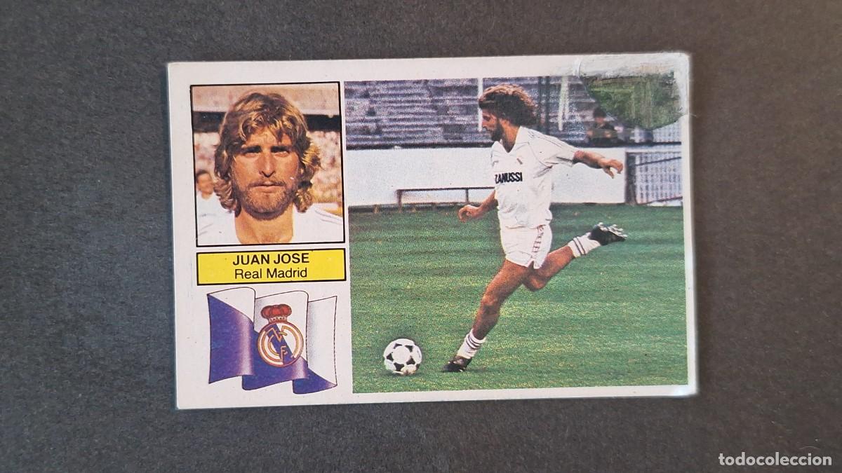 Cartes &agrave; collectionner de Football: LRM JUAN JOSE REAL MADRID LIGA ESTE 1982 1983 82 83 RECUPERADO DESPEGADO