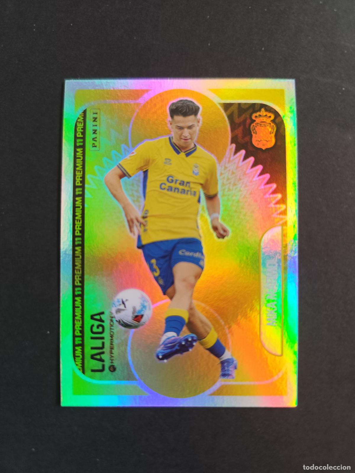 Fu&szlig;ball-Sticker: MIKA M&Aacute;RMOL LAS PALMAS PREMIUM 11 SEGUNDA 2&ordf; DIVISI&Oacute;N LIGA HYPERMOTION 2025 2026 25 26 PEDIDO M&Iacute;NI