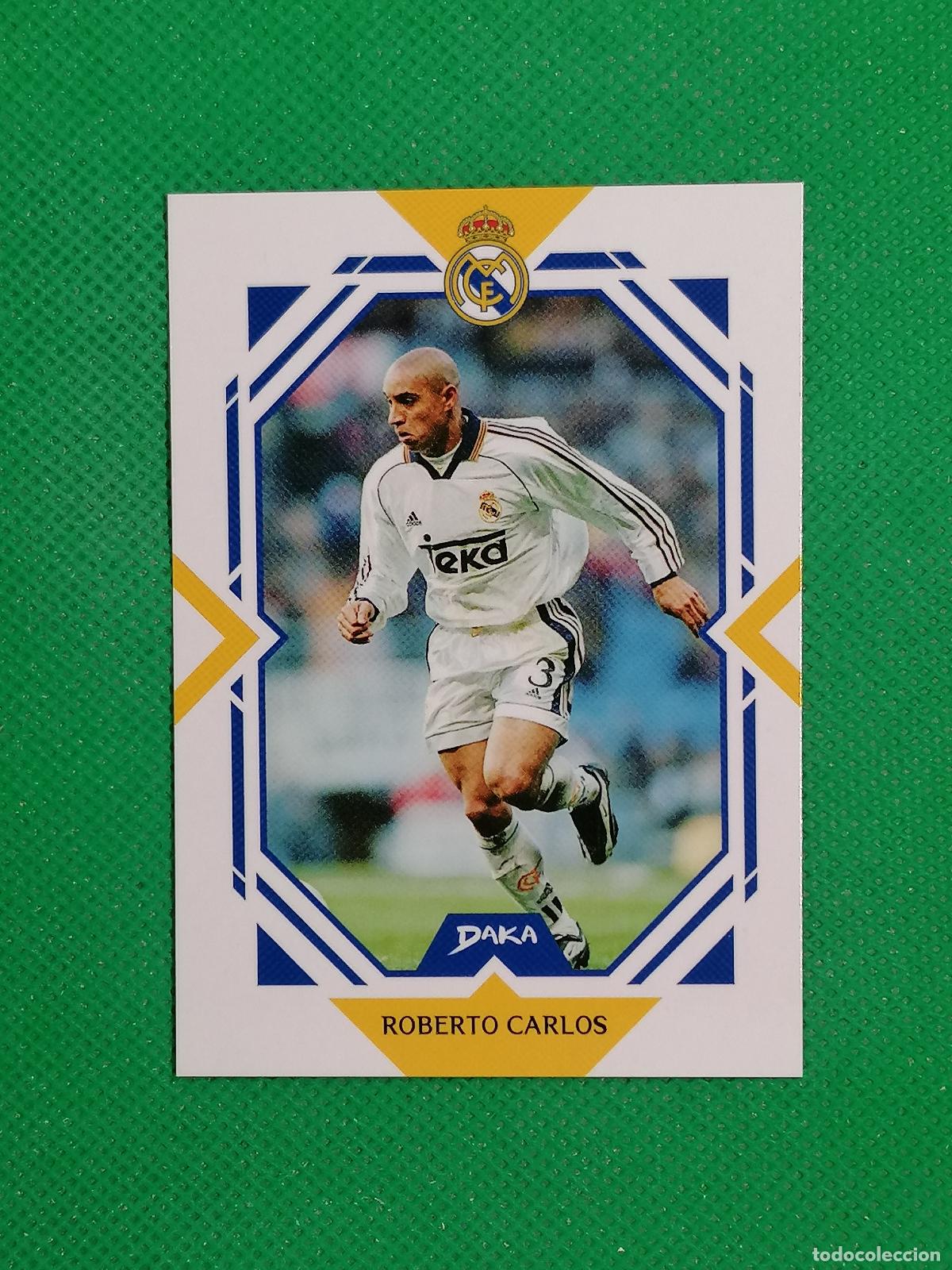 Fu&szlig;ball-Sticker: RM-24-A ROBERTO CARLOS ⚽ DAKA TOP AUDIENCE REAL MADRID 2025 2026 25 26 ⚽