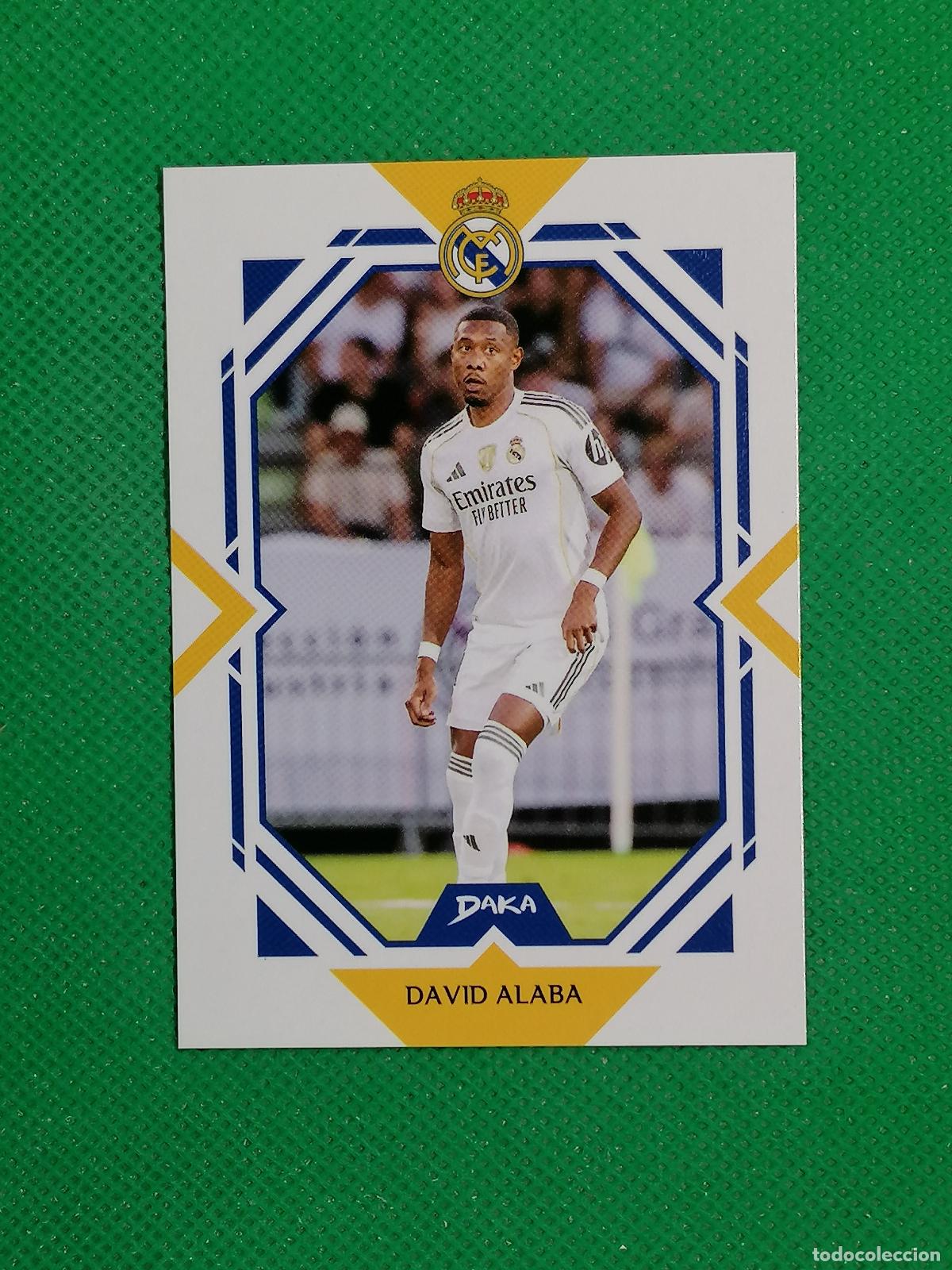 Cromos de F&uacute;tbol: RM-19-A DAVID ALABA ⚽ DAKA TOP AUDIENCE REAL MADRID 2025 2026 25 26 ⚽
