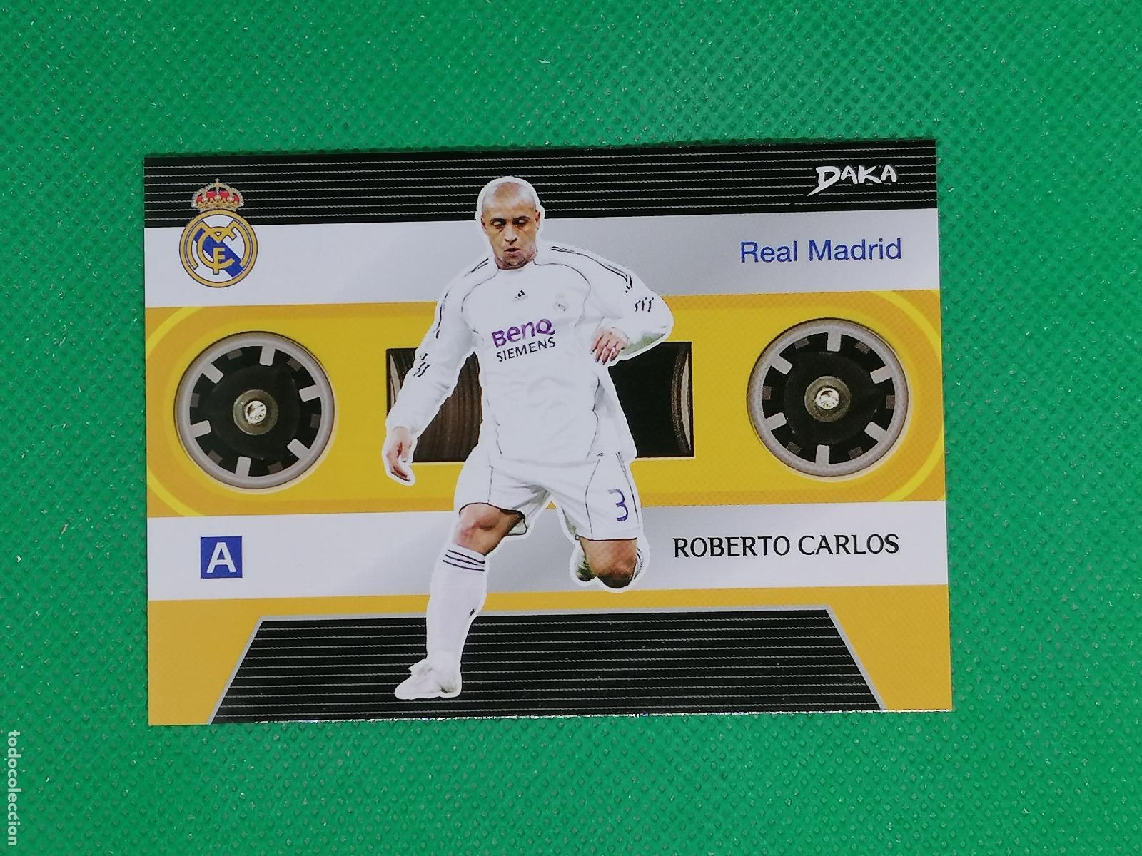 Fu&szlig;ball-Sticker: EM-17 ROBERTO CARLOS ECHOES ⚽ DAKA TOP AUDIENCE REAL MADRID 2025 2026 25 26 ⚽