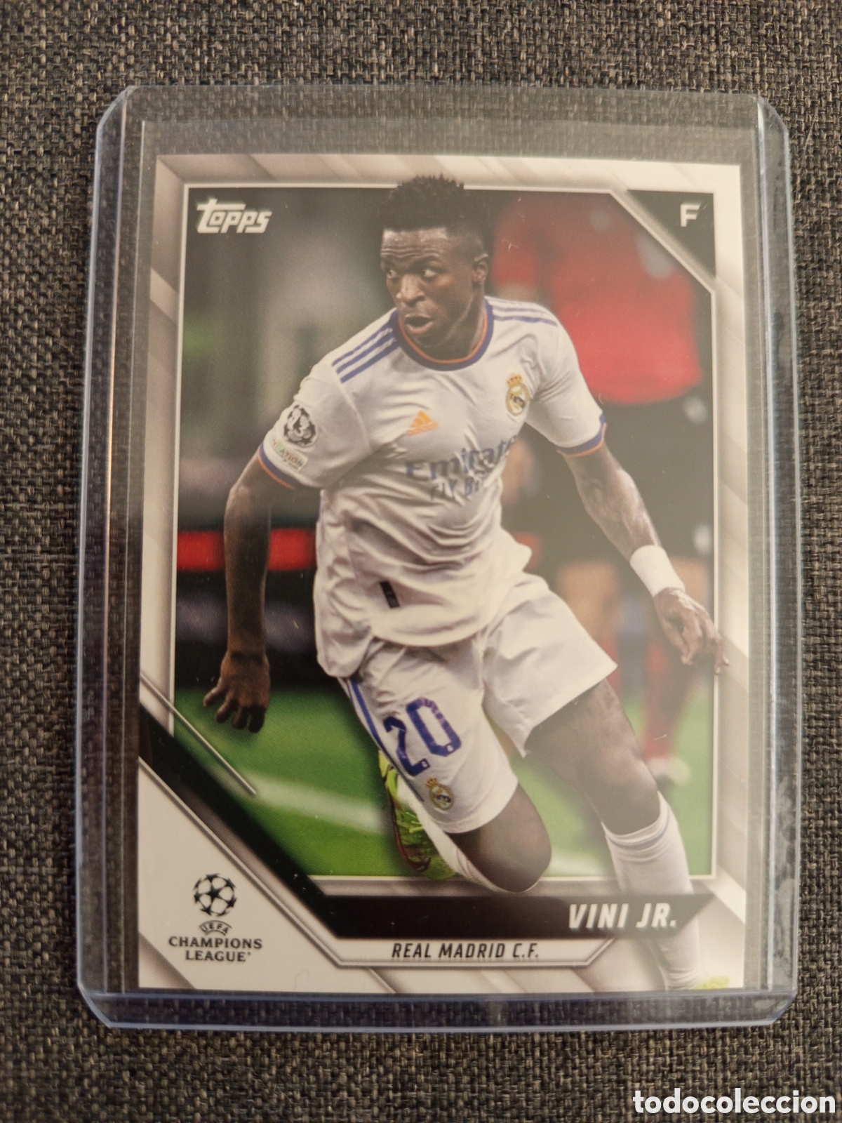 Cromos de f&uacute;tbol: VINI JR. (VINICIUS). REAL MADRID CHAMPIONS LEAGUE. 2022 TOPPS