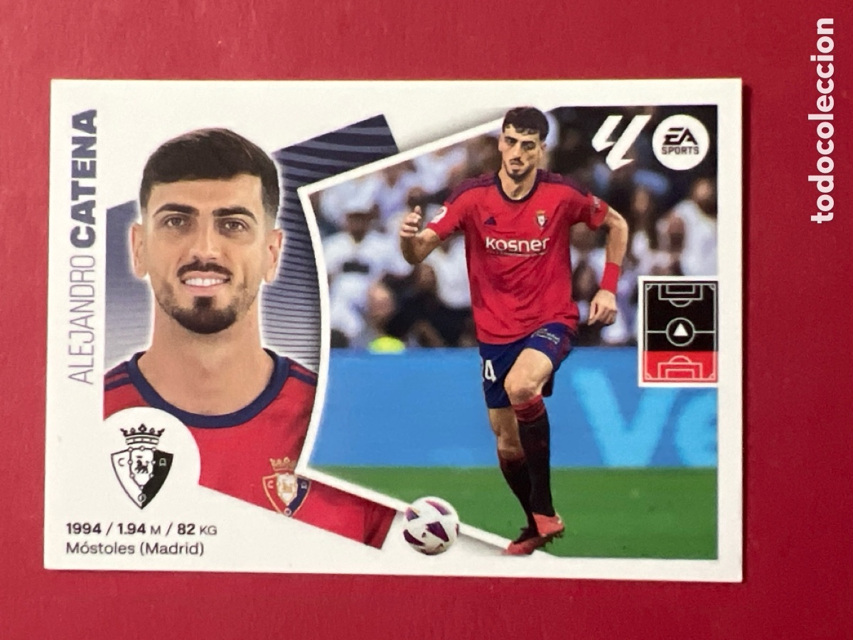 Cromos de f&uacute;tbol: C1222. 7 Catena Osasuna Liga Este 2024-25 2025 Panini