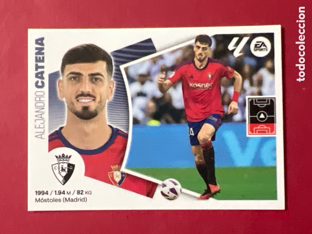 Cromos de Futebol: C1224. 7 Catena Osasuna Liga Este 2024-25 2025 Panini