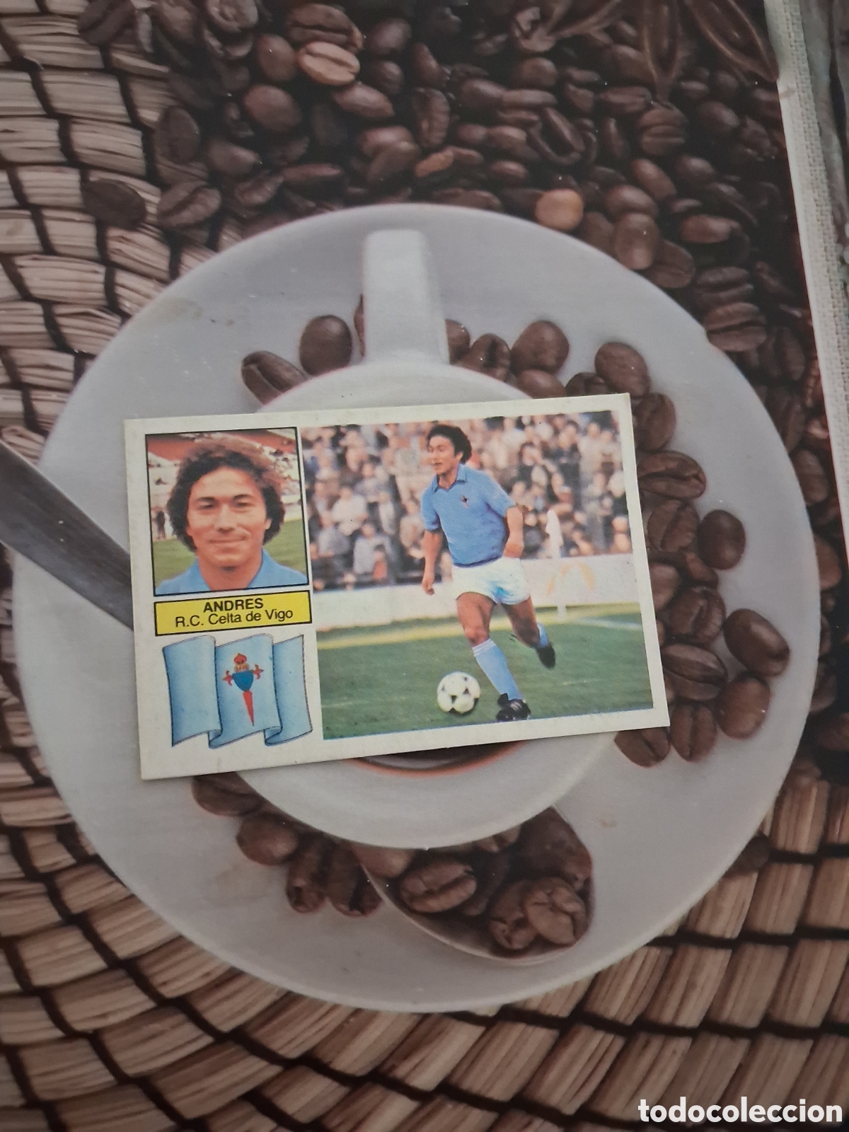 Figurine di Calcio: Liga este 82 83 andres del celta recuperado del &aacute;lbum ver fotos