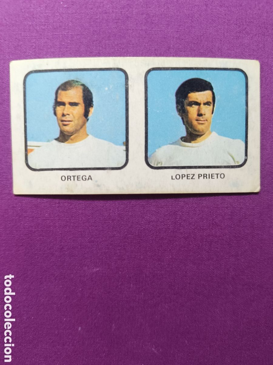 Figurine di Calcio: ORTEGA/ L&Oacute;PEZ PRIETO #321 RUIZ ROMERO 74 75 JA&Eacute;N NUNCA PEGADO
