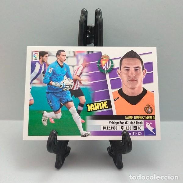 Cromos de F&uacute;tbol: 2 JAIME JIM&Eacute;NEZ REAL VALLADOLID CROMO LIGA EDICIONES ESTE 2013 2014 13 14 NUEVO NUNCA PEGADO