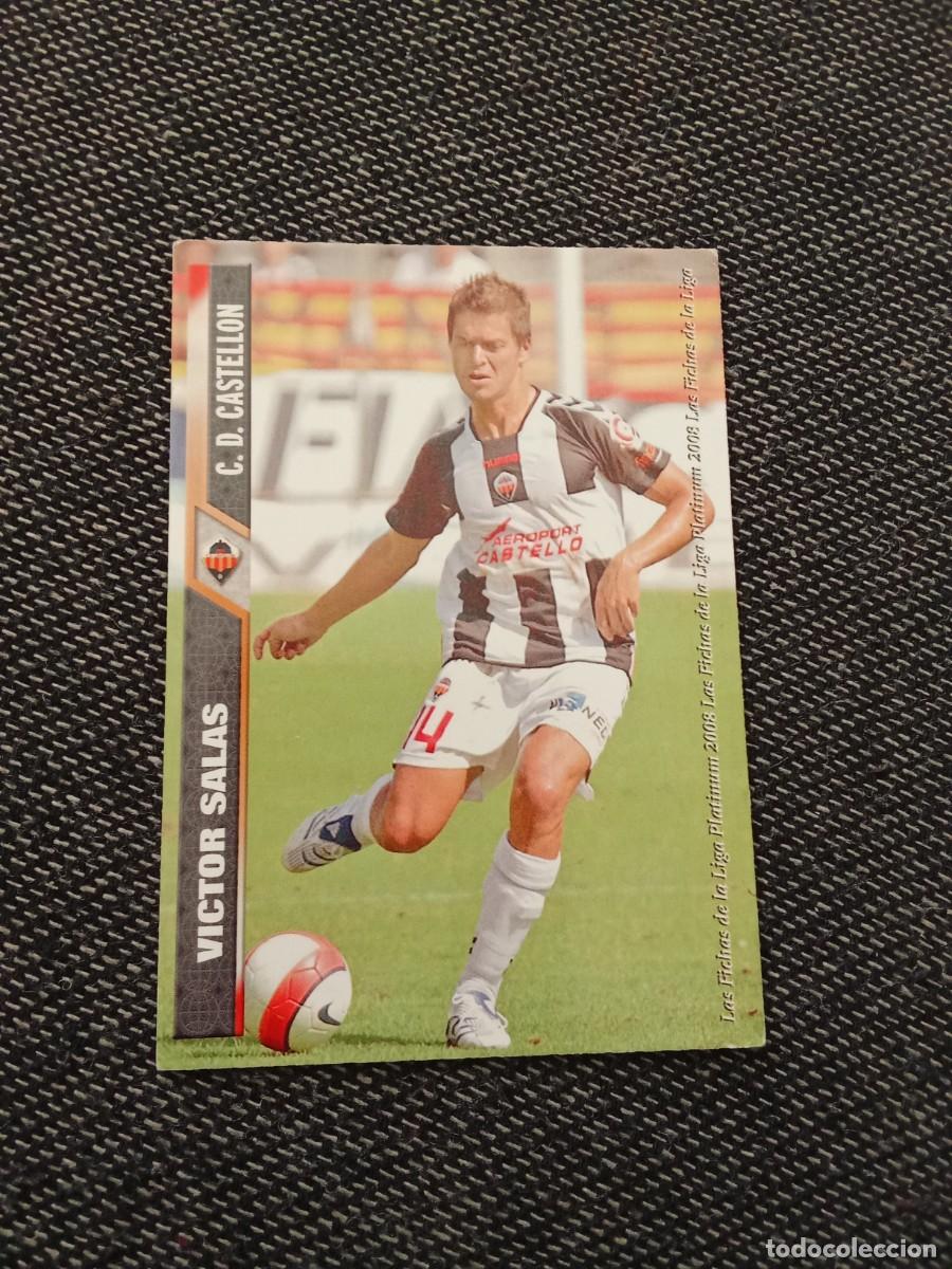 Figurine di Calcio: 1013 V&iacute;ctor salas Castell&oacute;n las Fichas de la liga 2008