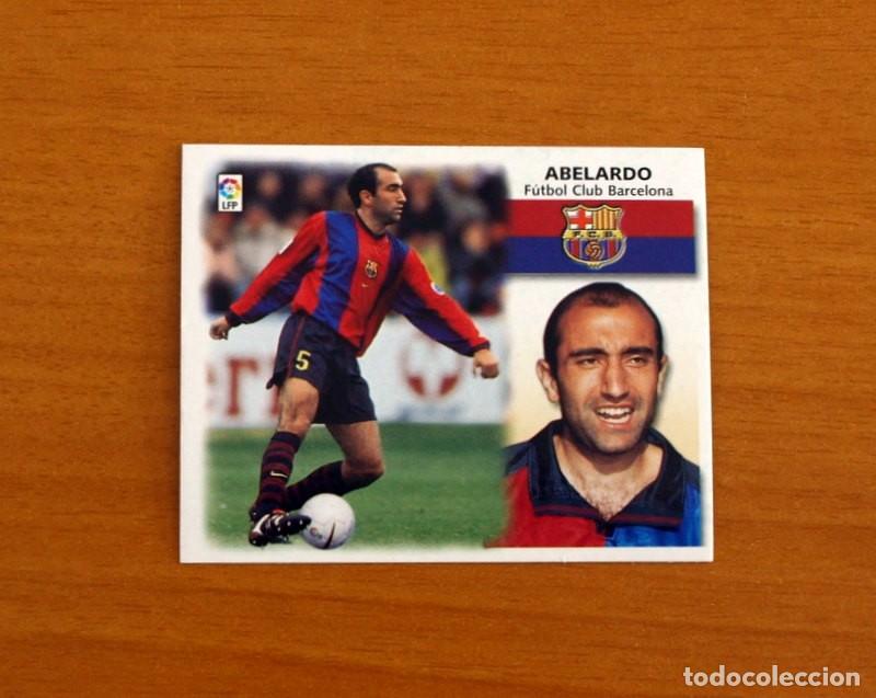 Football Stickers: F&uacute;tbol Club Barcelona - Abelardo - Ediciones Este Liga 1999-2000, 99-00 - Nunca Pegado