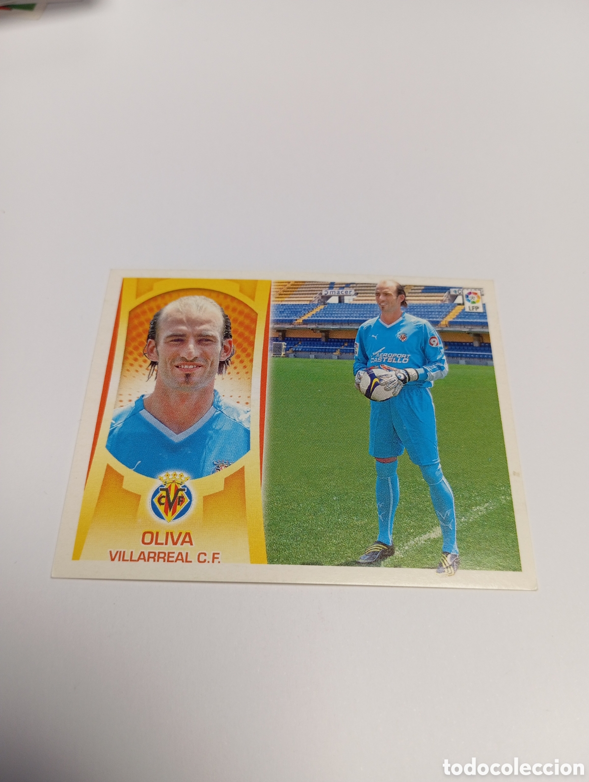 Fu&szlig;ball-Sticker: Oliva 2 Villarreal Liga Este 2009 2010 PANINI 09 10
