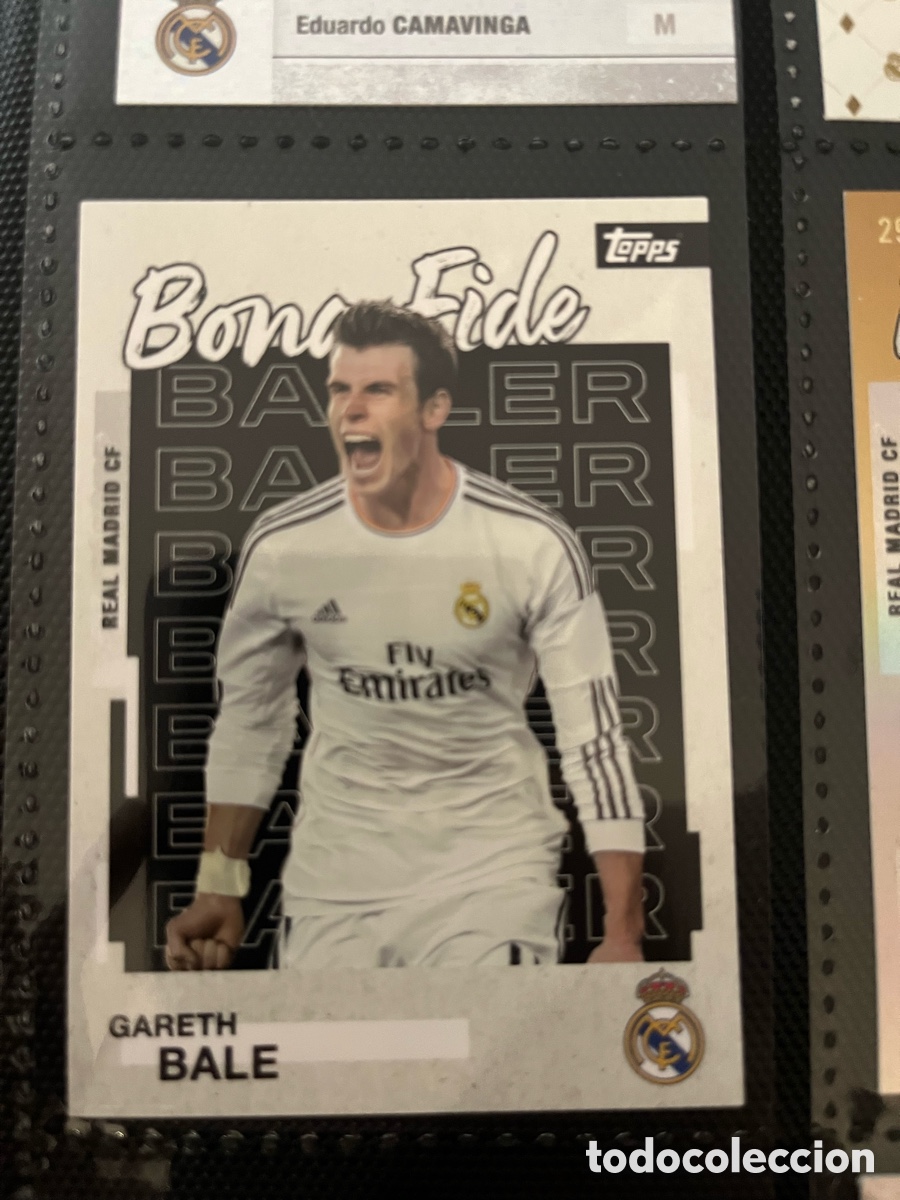 Cromos de f&uacute;tbol: Bona fide bale topps - Foto 1