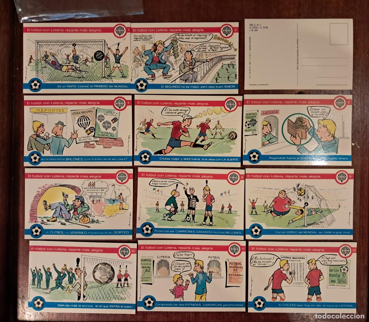 Figurine di Calcio: postales futbol serie completa 12 unidades
