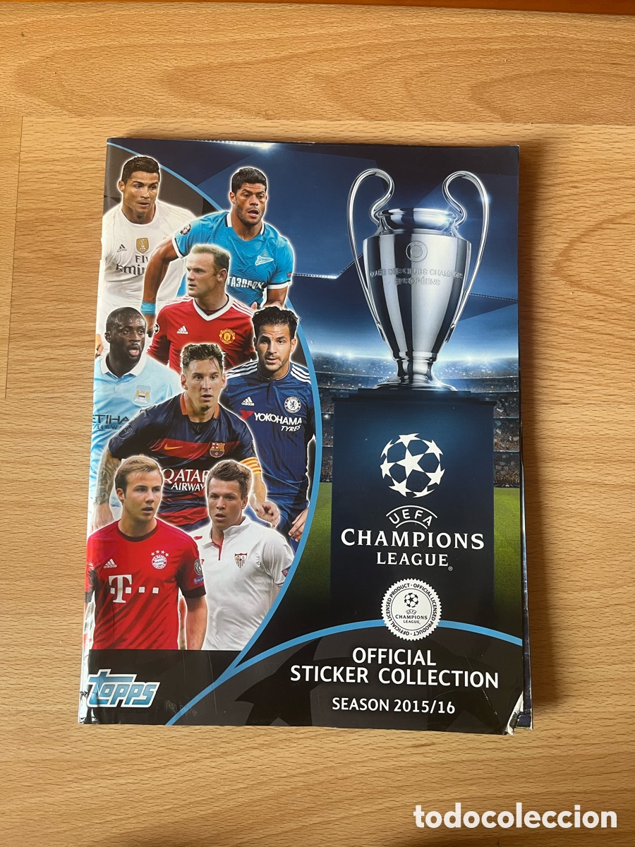 Cromos de F&uacute;tbol: ALBUM CROMOS CHAMPIONS LEAGUE 2015/2016