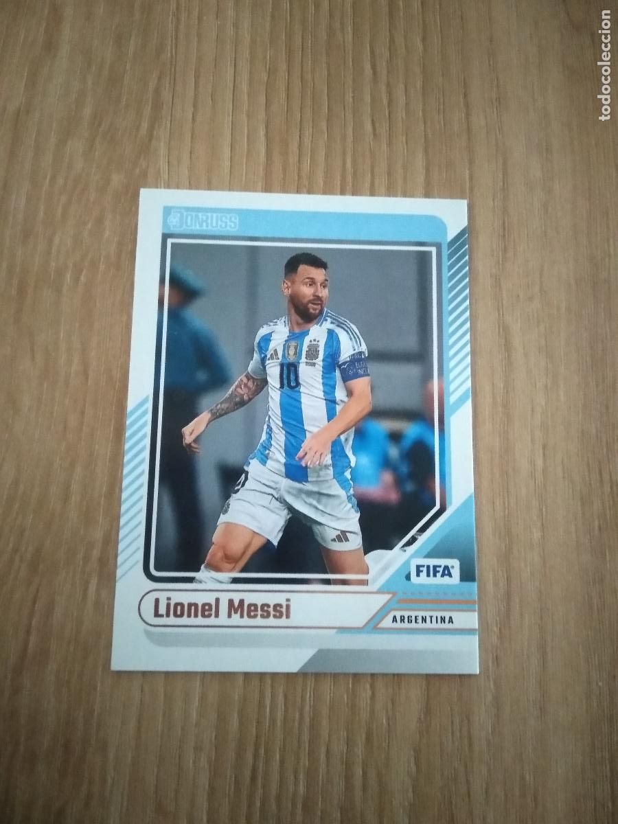 Fu&szlig;ball-Sticker: 80 MESSI ARGENTINA CROMO FUTBOL PANINI 24-25 DONRUSS SOCCER 2024-2025