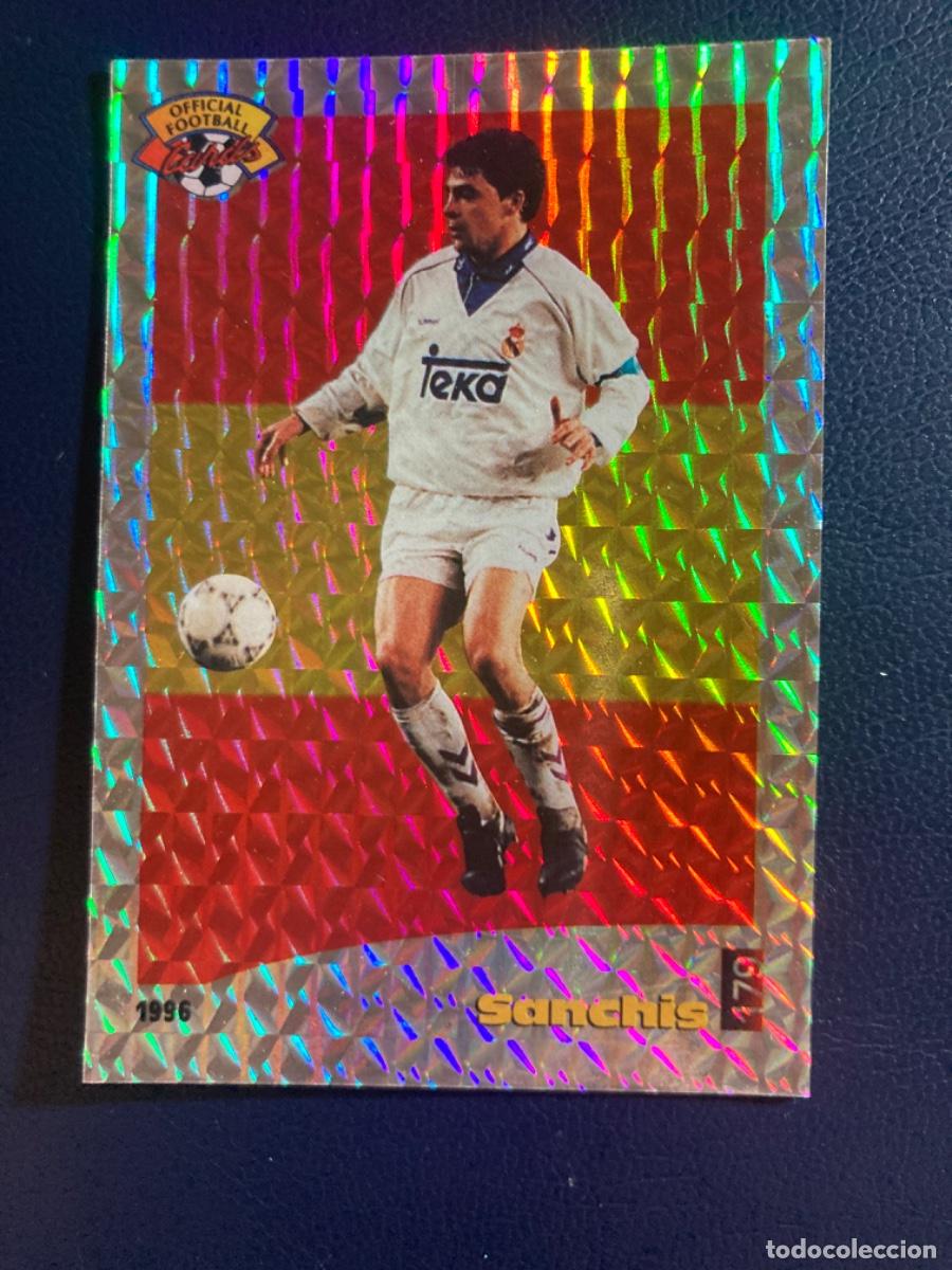 Fu&szlig;ball-Sticker: 179 Sanch&iacute;s - Real Madrid - UNFP 95 96 Official Football Cards 1995 1996 - Panini