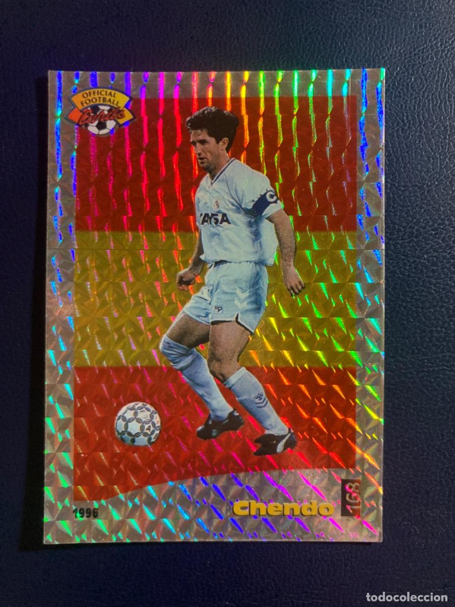 Fu&szlig;ball-Sticker: 168 Chendo - Real Madrid - UNFP 95 96 Official Football Cards 1995 1996 - Panini