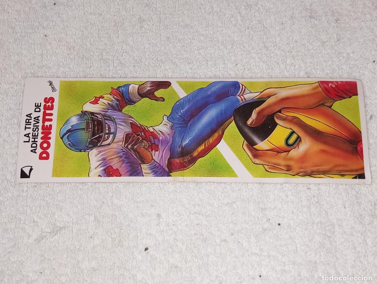 Cromos de F&uacute;tbol: PANRICO : ANTIGUO CROMO LA TIRA ADHESIVA DE DONETTES DEPORTES RUGBY FUTBOL A&Ntilde;OS 80 SIN PEGAR