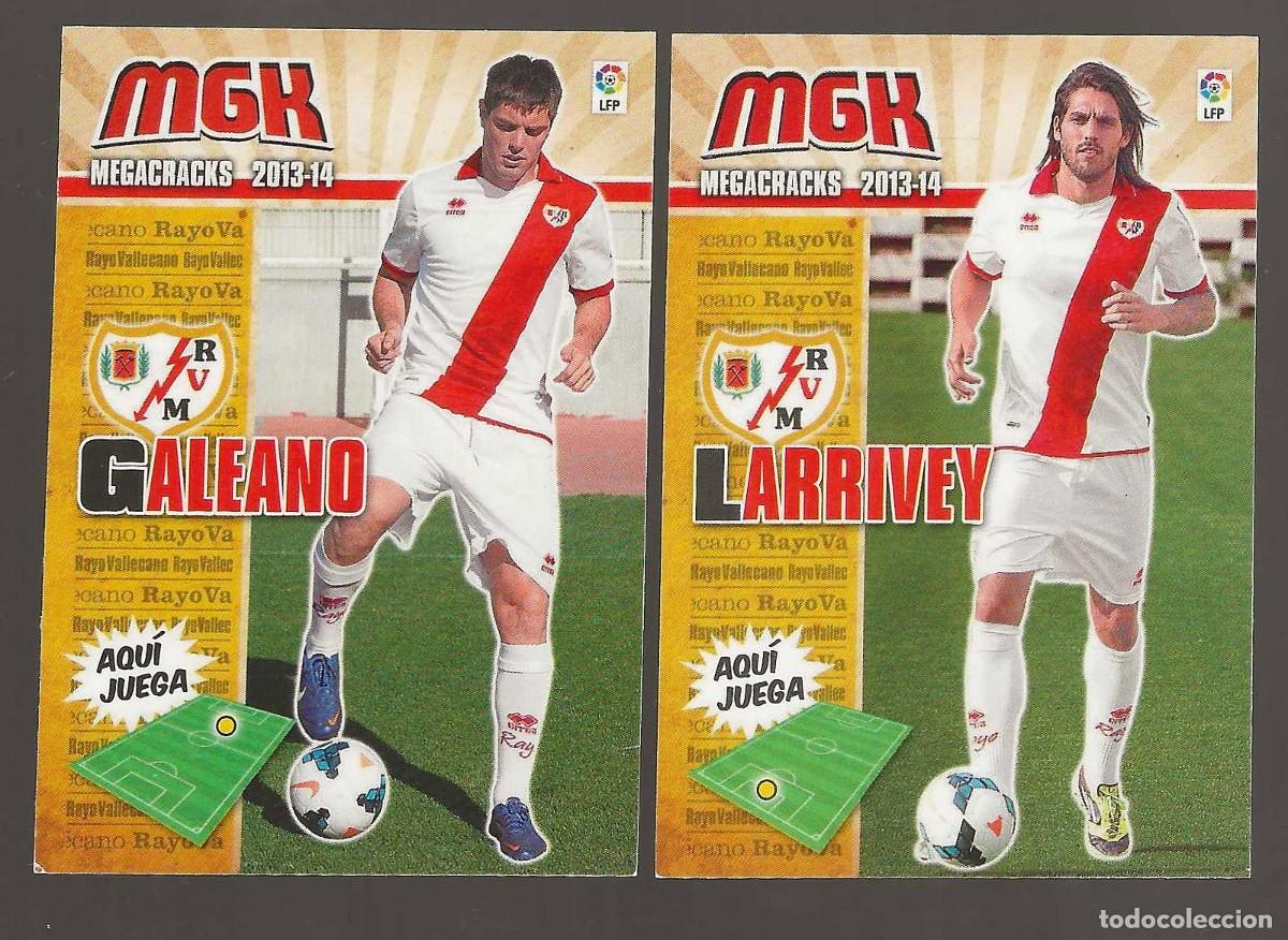 Cromos de F&uacute;tbol: MEGACRACKS 2013-2014 :RAYO VALLECANO :NUEVA FICHA : 259 BIS - 269 BIS