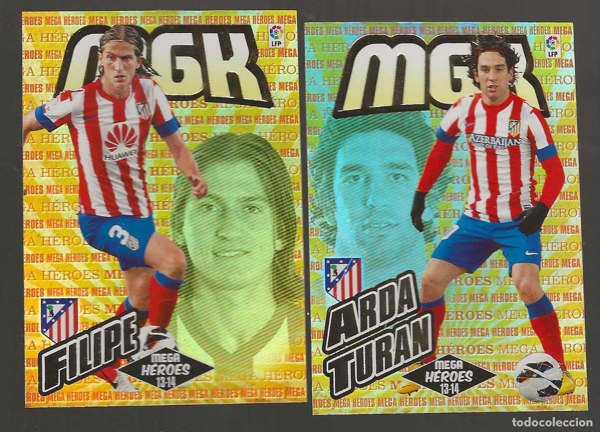 Fu&szlig;ball-Sticker: MEGACRACKS 2013-2014 : AT. MADRID : MEGA H&Eacute;ROES : 372-391