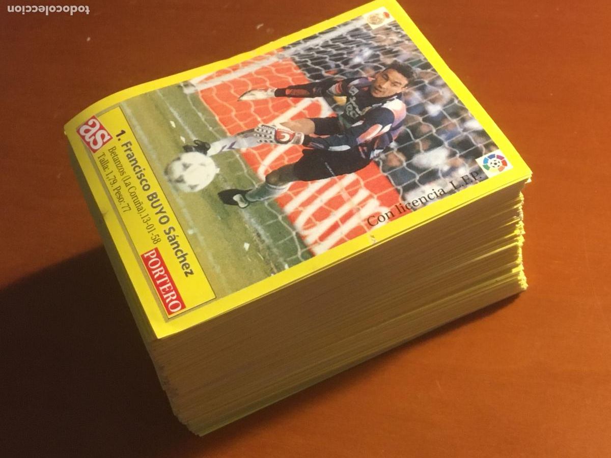 Football Stickers: as liga 95 96 lote 244 cromos diferentes coleccion casi completa nunca pegados nuevos de sobre