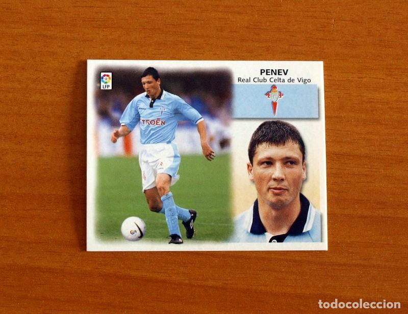 Cromos de F&uacute;tbol: Celta de Vigo - Penev - BAJA - Ediciones Este Liga 1999-2000, 99-00 - Nunca Pegado