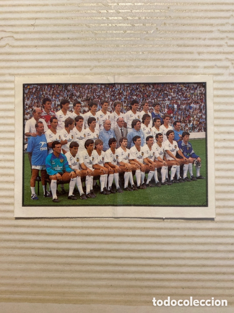 Cromos de F&uacute;tbol: Lote 3 Cromos BOLLYCAO 87/88 - Valencia CF Equipo, Reces y Sala - Muy Raros