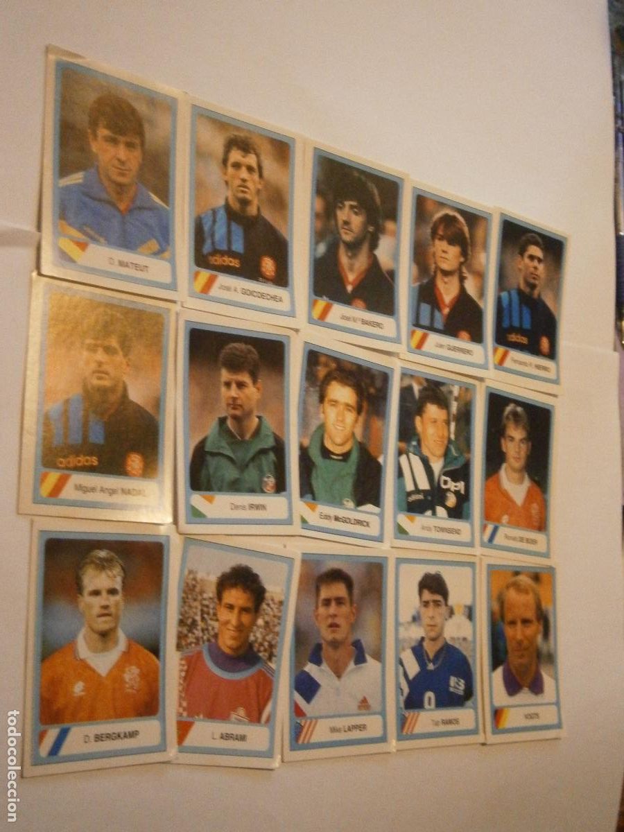 Cromos de F&uacute;tbol: GRAN LOTE DE ANTIGUOS CROMOS DE FUTBOL