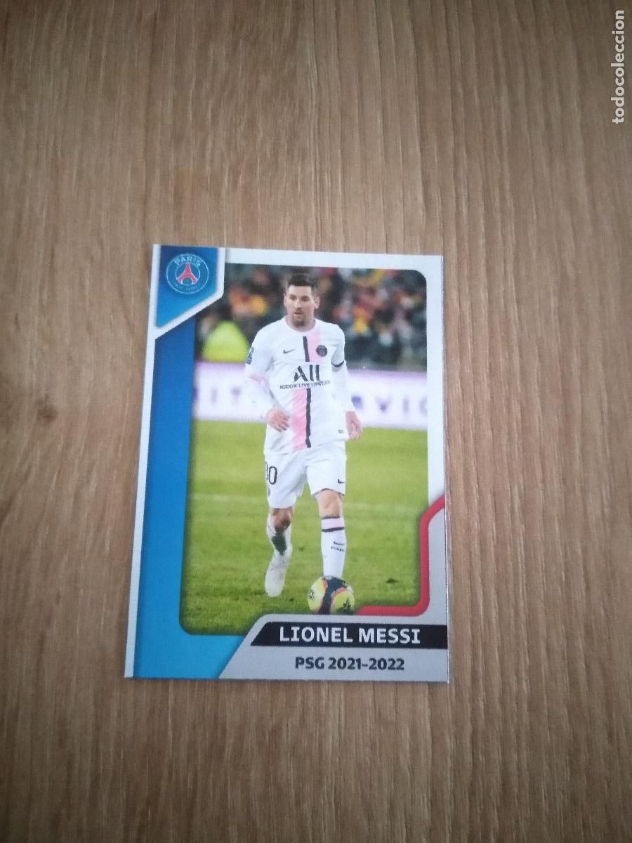 Cartes &agrave; collectionner de Football: 24 MESSI PSG 21-22 CROMO FUTBOL COLECCION ESPECIAL EDITADO EN ARGENTINA POR TATO STICKERS