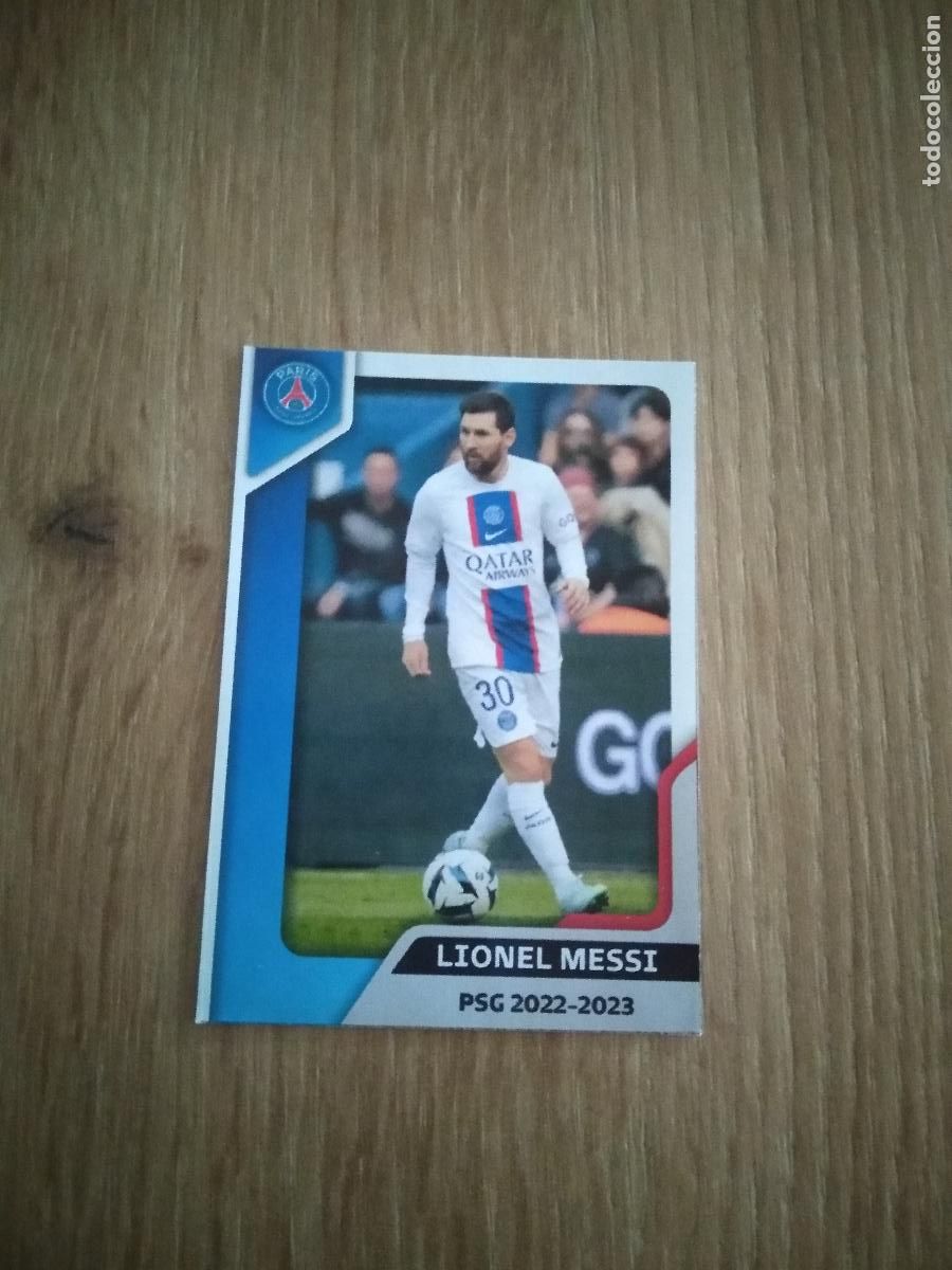 Cartes &agrave; collectionner de Football: 28 MESSI PSG 22-23 CROMO FUTBOL COLECCION ESPECIAL EDITADO EN ARGENTINA POR TATO STICKERS