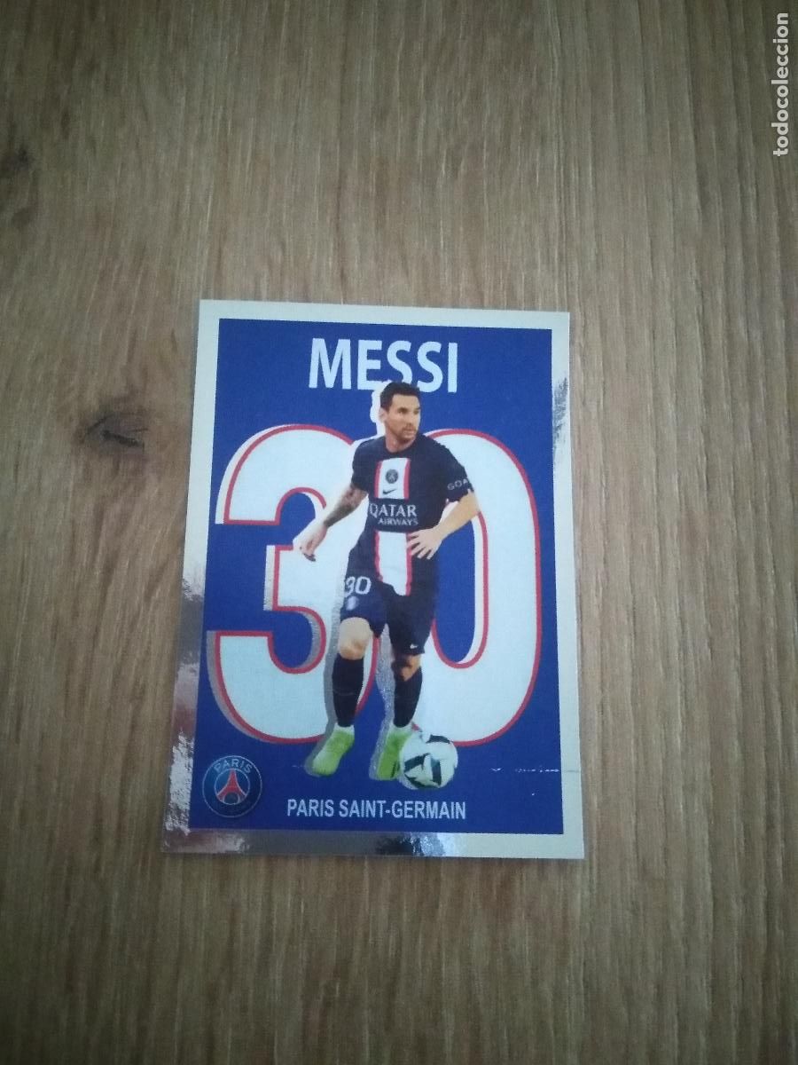 Cromos de F&uacute;tbol: 239 MESSI PSG PARIS SAINT GERMAIN CROMO FUTBOL PANINI LIGA FRANCIA 22-23 FOOT LIGUE 1 2022-2023