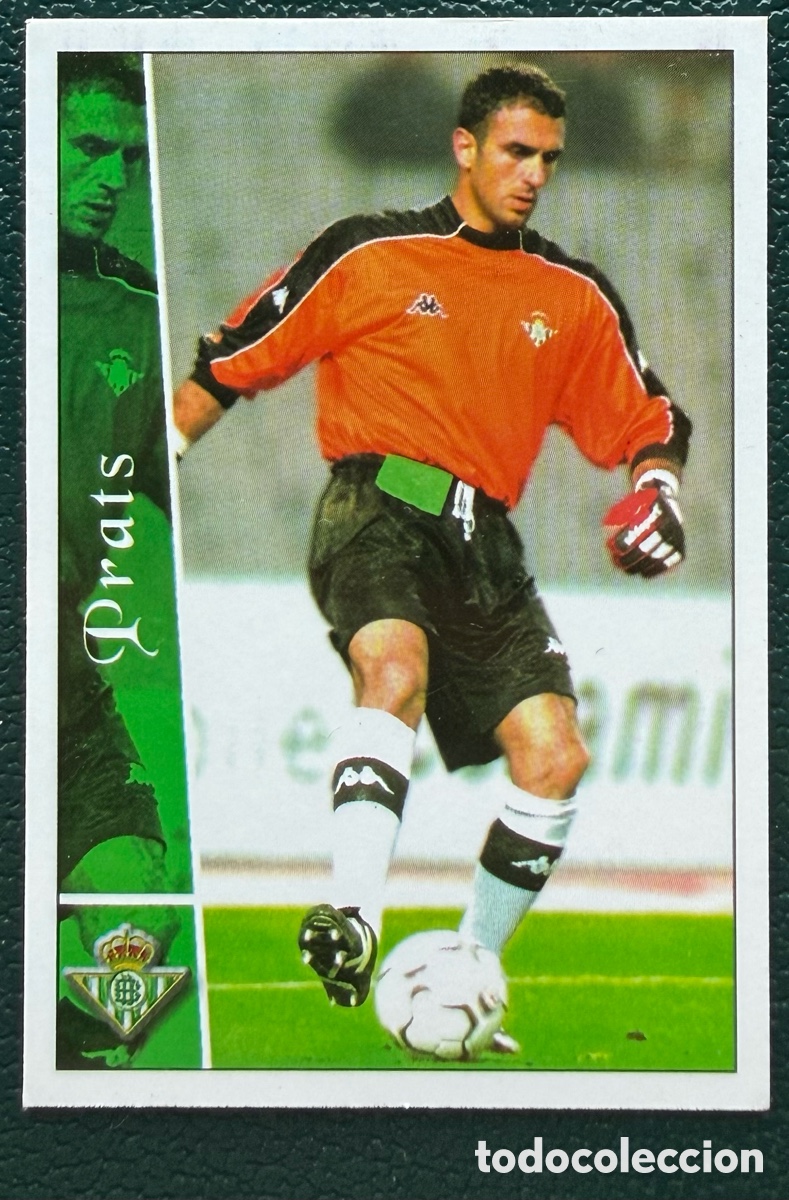 Cromos de F&uacute;tbol: 139 PRATS REAL BETIS FICHAS ALBUM MUNDICROMO 2002 2003 02 03