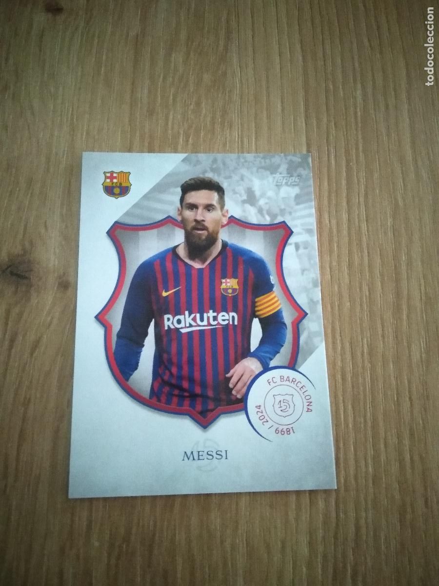 Cromos de F&uacute;tbol: 42 MESSI BARCELONA BAR&Ccedil;A CROMO FUTBOL Topps FC Barcelona 125 ANIVERSARIO 2024-2025 24-25
