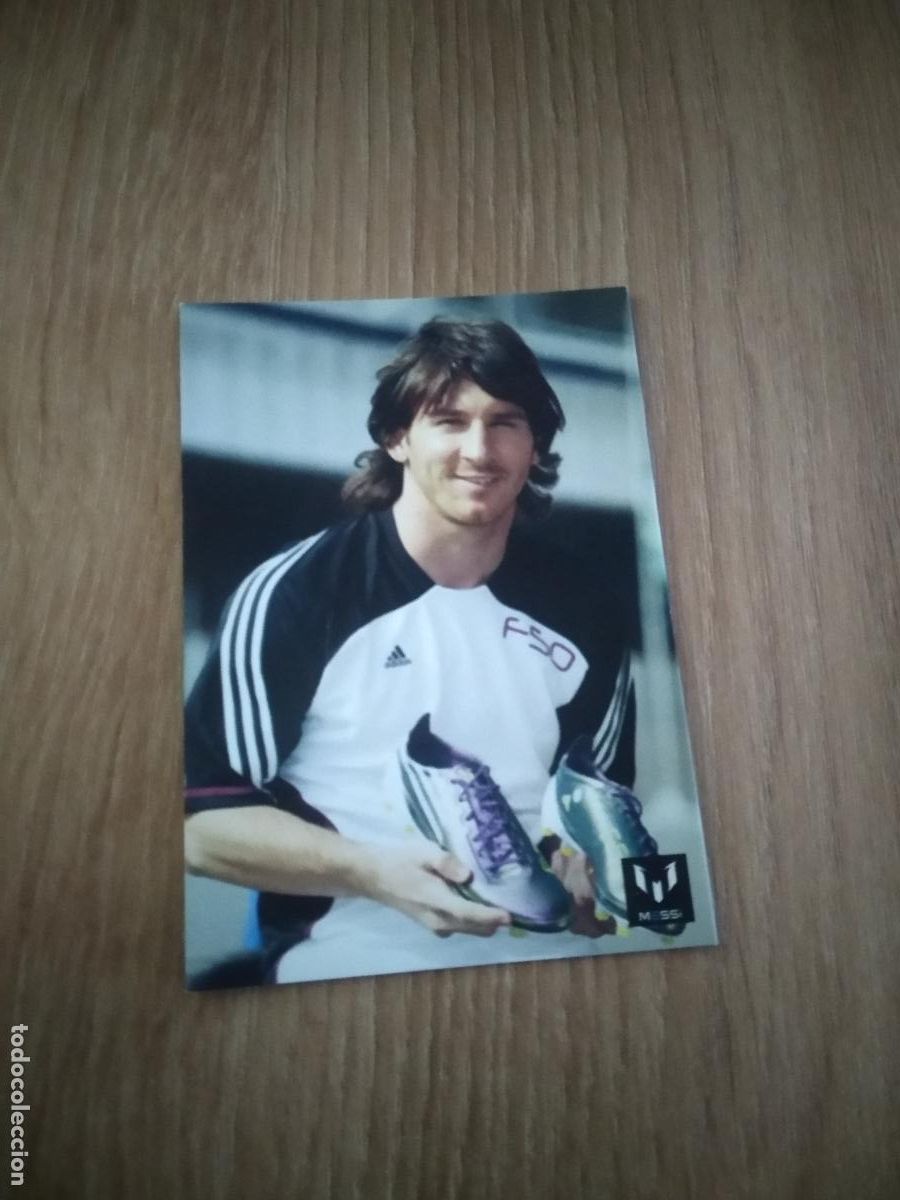 Cromos de Futebol: 91 LEO MESSI BARCELONA BAR&Ccedil;A CROMO CARTA OFFICIAL CARD COLLECTION ICONS