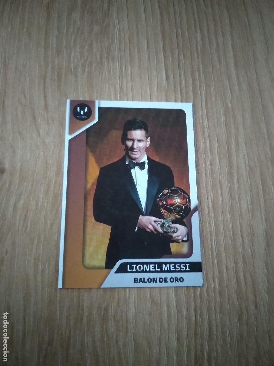 Cromos de F&uacute;tbol: 84 MESSI BALON DE ORO CROMO FUTBOL COLECCION ESPECIAL EDITADO EN ARGENTINA POR TATO STICKERS