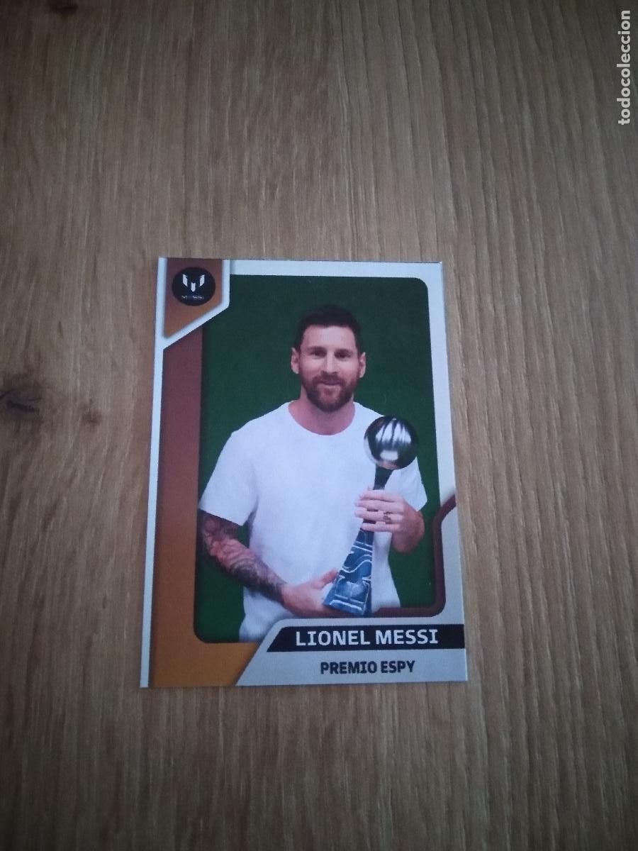 Cromos de F&uacute;tbol: 106 MESSI PREMIO ESPY CROMO FUTBOL COLECCION ESPECIAL EDITADO EN ARGENTINA POR TATO STICKERS