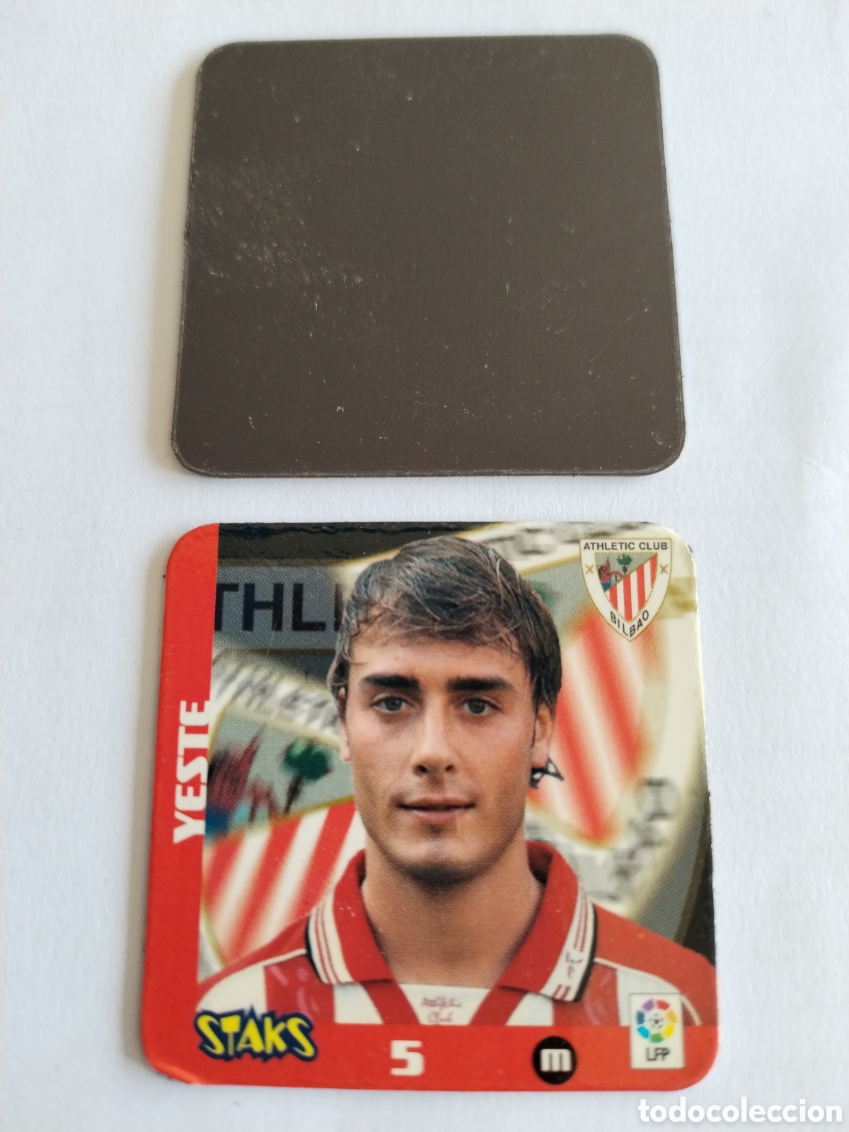 Football Stickers: Staks liga f&uacute;tbol 2003 2004 Athletic de Bilbao Yeste n&deg;5