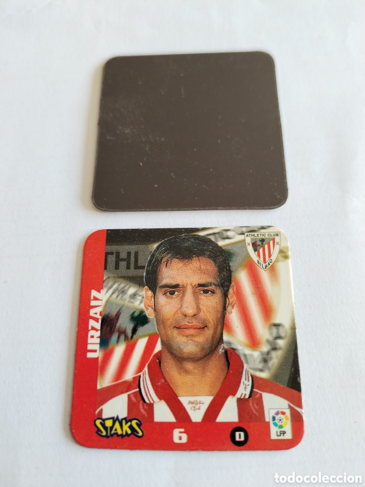 Football Stickers: Staks liga f&uacute;tbol 2003 2004 Athletic de Bilbao Urzaiz n&deg;6