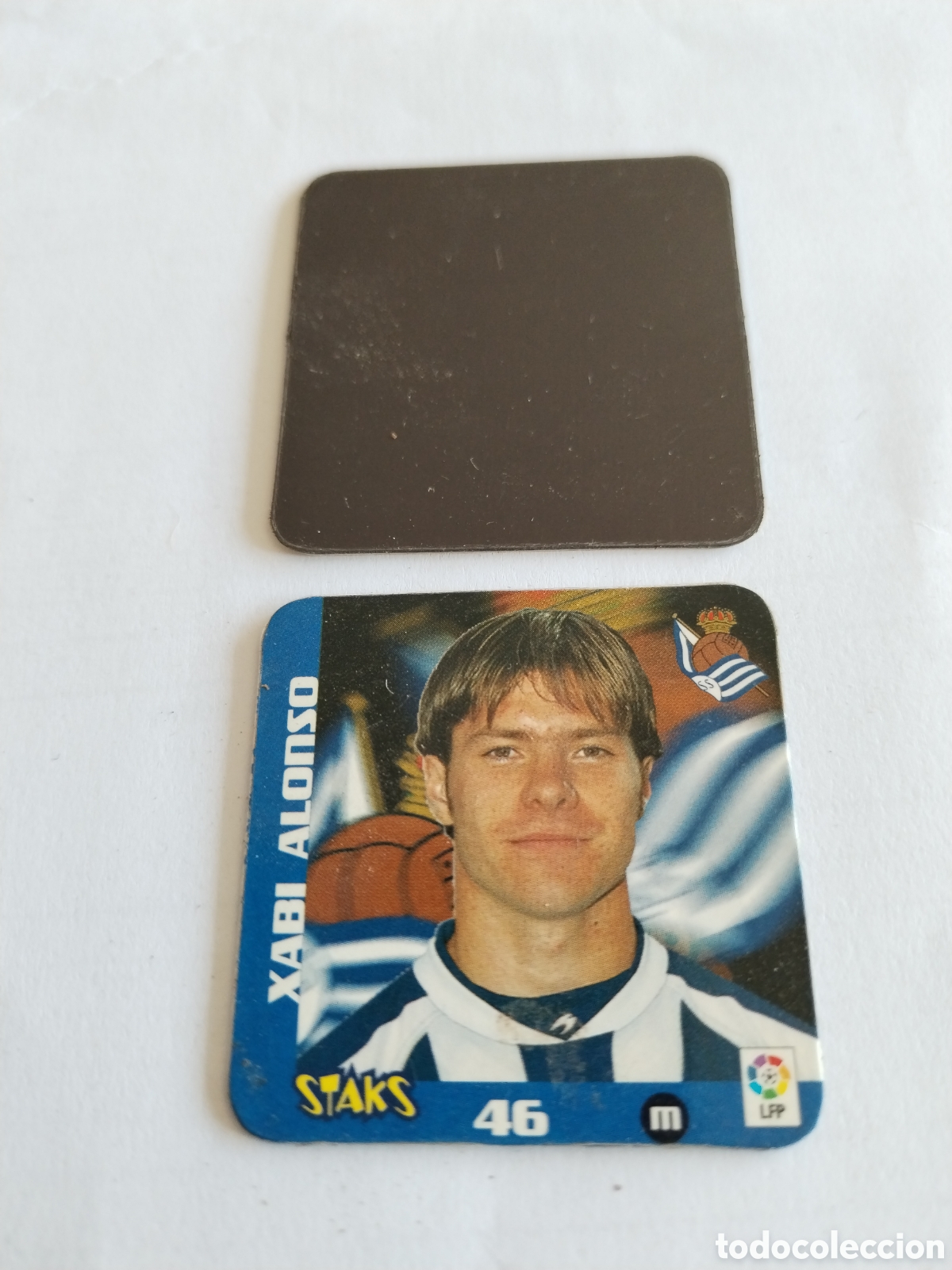 Cromos de F&uacute;tbol: Staks liga f&uacute;tbol 2003 2004 Real Sociedad Xavi Alonso n&deg;46