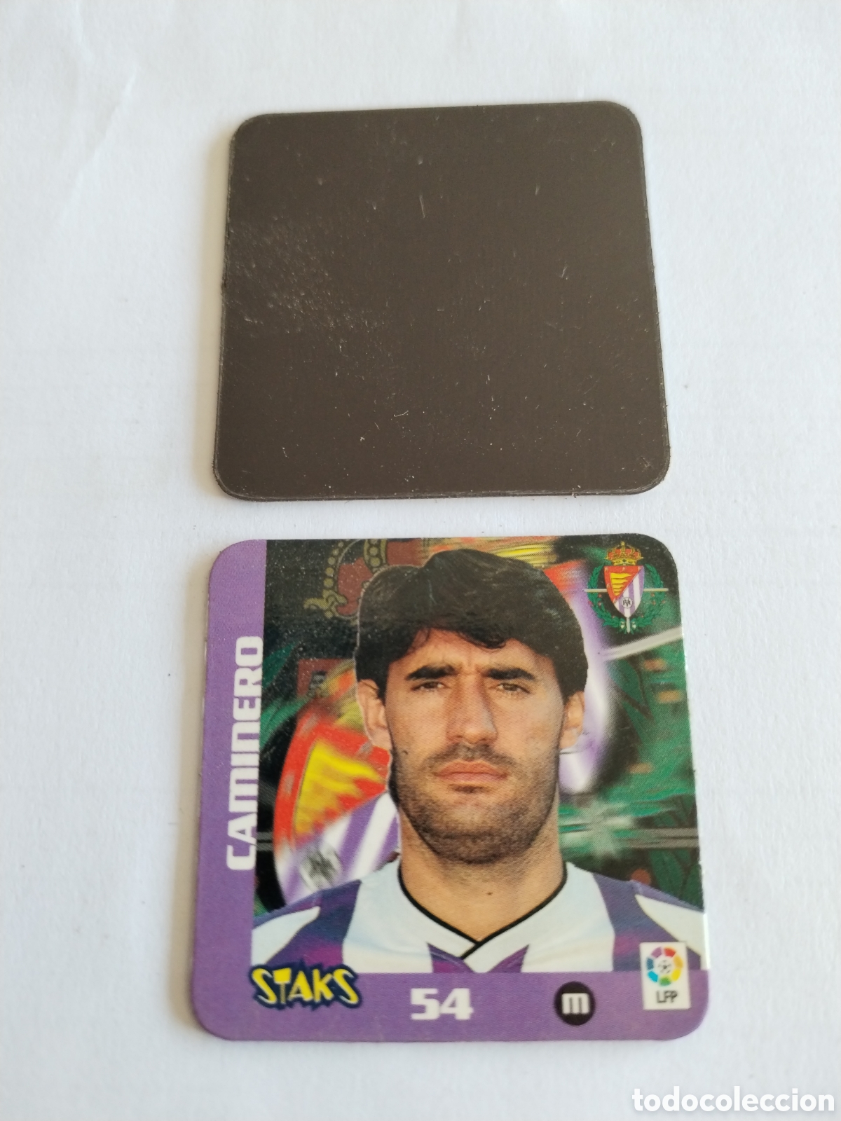 Cromos de F&uacute;tbol: Staks liga f&uacute;tbol 2003 2004 Real Valladolid Caminero n&deg;54