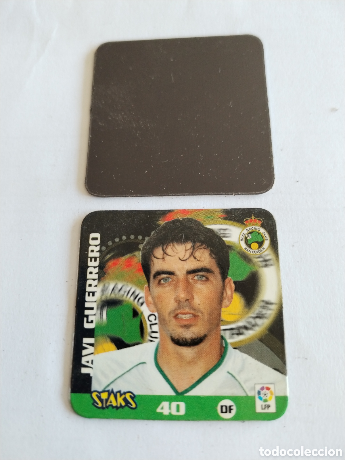 Cromos de F&uacute;tbol: Staks liga f&uacute;tbol 2003 2004 Racing de Santander Javi Guerrero n&deg;40